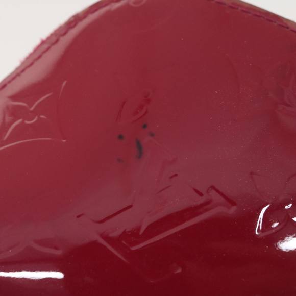 LOUIS VUITTON Vernis Pochette Cosmetic Pouch Rose Indian M90009 LV Auth rz269 - Picture 3 of 16